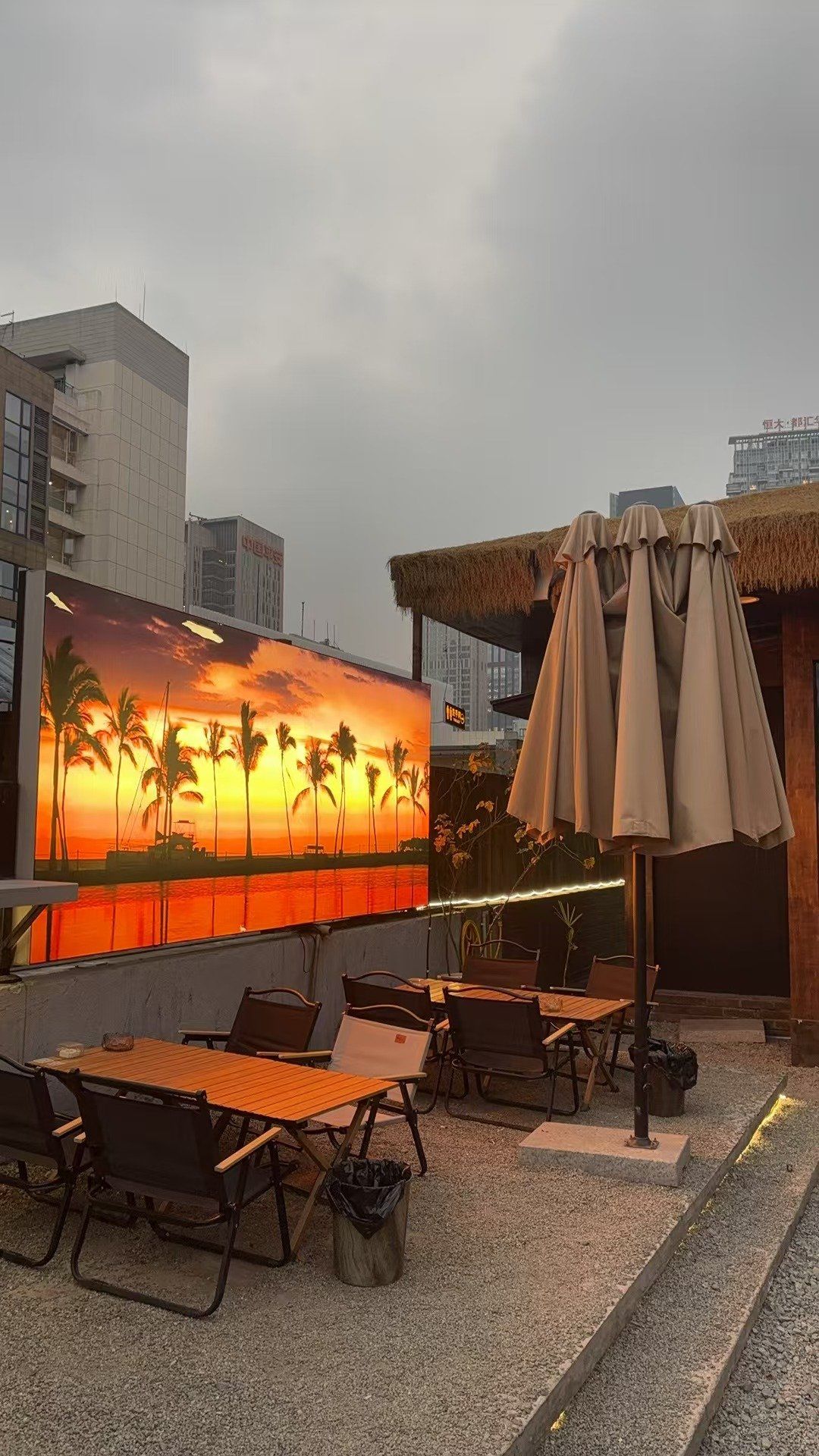 春熙路环境无敌的露天露台烧烤