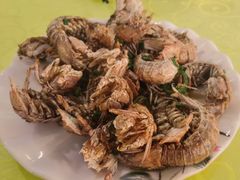椒盐濑尿虾-顺品美食店•现捞海鲜(海陵岛店)