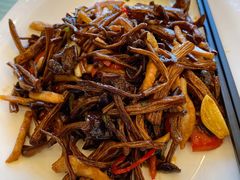 茶树菇-怡园饭店-餐厅(四望亭店)