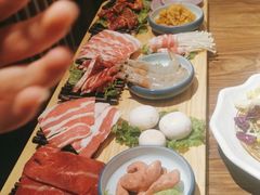 -明洞阿姨·韩式酱蟹烤肉·创意料理(三元桥店)