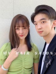 -I+造型烫发染发