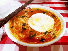 西红柿茄子丁莜面-西贝(金桥店)