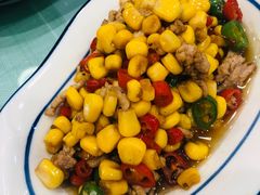 玉米粒炒肉-刘氏三和面馆