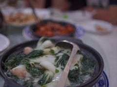 芋仔煲淋白菜-家乡饭店(里仁洞店)