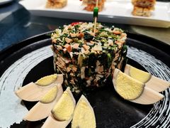 卤蛋拼香干马兰头-乾州食府(小雁塔店)