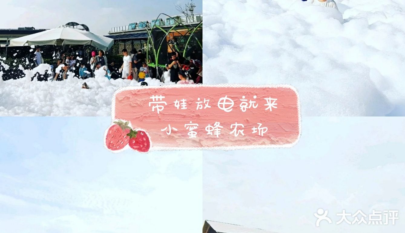 带娃放电[胜利]就来小蜜蜂农场[加油]
