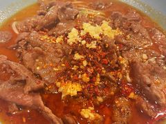 水煮牛肉-懒人盐府人家(航天桥店)