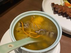 清炖鲜松茸菌汤-唐廊烤鸭店(工体店)