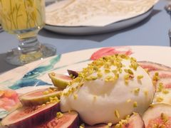 无花果布拉塔芝士-伊斯坦布尔土耳其清真咖啡餐厅