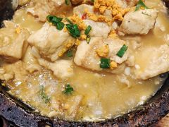 石锅海胆豆腐-日月昇海鲜码头(开发区五彩城店)