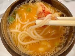 龙虾肉竹筒泡手拉面-粤菜王府·海鲜·茶市·海景餐厅(大梅沙店)