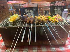 -生火火·地摊小炉子烧烤自助.鲜切牛羊肉(龙湖北城天街店)