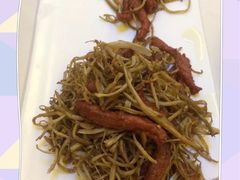 牛柳爆茶樹菇-京尊烤鸭店JINGZUN(春秀路店)