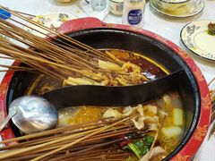 烤脑花-拈签一笑黄牛肉辣卤串串