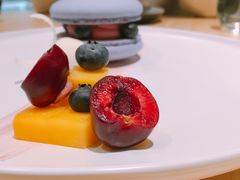 蓝莓马卡龙-L'Arome芳芳法国餐厅(仙林金鹰店)
