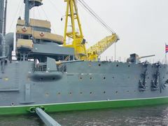 景点尾部-阿芙乐尔号巡洋舰