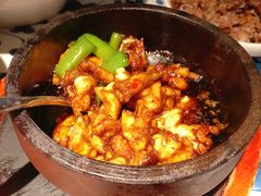 石锅杭椒牛蛙-桂满陇天书(南京德基旗舰店)