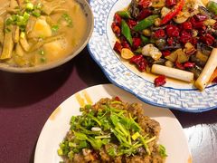豆汤粑粑菜-百年粉蒸牛肉