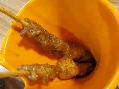 鲜烤羊肉串-隆门客栈·西北小吃手工面(丰盛町商业步行街店)