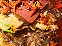 -探鱼·鲜青椒爽麻烤鱼(银泰城店)