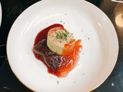白兰地鹅肝酱+红酒雪梨+山楂酱-1981牛排西餐厅(海信店)