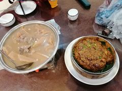 糯米蒸牛肉-刘胖子家常菜·蹄花焖藕(中南店)