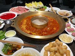 牛油野菌鸳鸯锅-巴蜀大宅门火锅(川音店)
