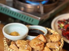 烤建水豆腐-春常在云南私房菜