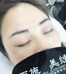 -西施无菌半永久纹绣眉眼影唇轻增发纹发际线