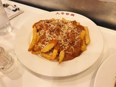 肉酱芝士焗薯条-大哥餐厅(西城花园店)