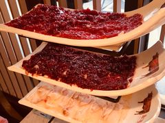 鲜牛肉-左庭右院鲜牛肉火锅(浦江欢乐颂店)