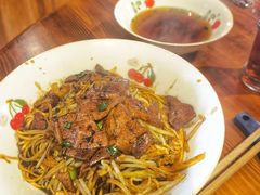 肉丝拌川加猪肝-小狗面馆(河东路店)