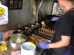 -小红车炸蛋葱油饼