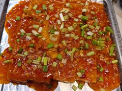 铁板包浆豆腐-绿茶餐厅(财富购物中心店)