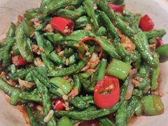 肉沫菜豆-上关雪東北菜(中房金谊店)