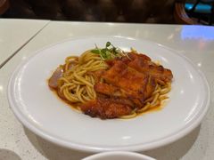 奥尔良鸡排意面-东方豪客牛排意面披萨(玉函银座店)