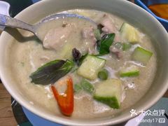 中部绿咖喱鸡肉-帕蓝·暹罗料理(曲阳店)