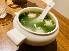 鲜嫩黄花鱼丸汤-将相和·海鲜蒸饺大连菜