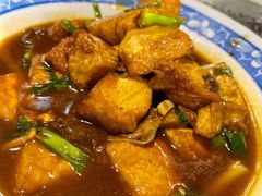 蕈油豆腐-得意楼蒸菜馆