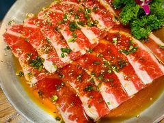 -明洞阿姨·韩式酱蟹烤肉·创意料理(三元桥店)