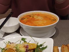 冬阴功汤配河粉-PHO東田越南粉(苏州中心店)
