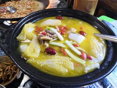 土鸡炖山药-张关合渣(朱家坳店)
