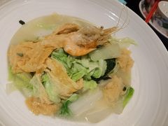 腐皮杭白菜-老头儿油爆虾·知味杭州(爱琴海购物中心)