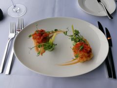 香烤极地鳕鱼大虾饼-Kathleen's Waitan 凯圣琳江景西餐厅(外滩店)
