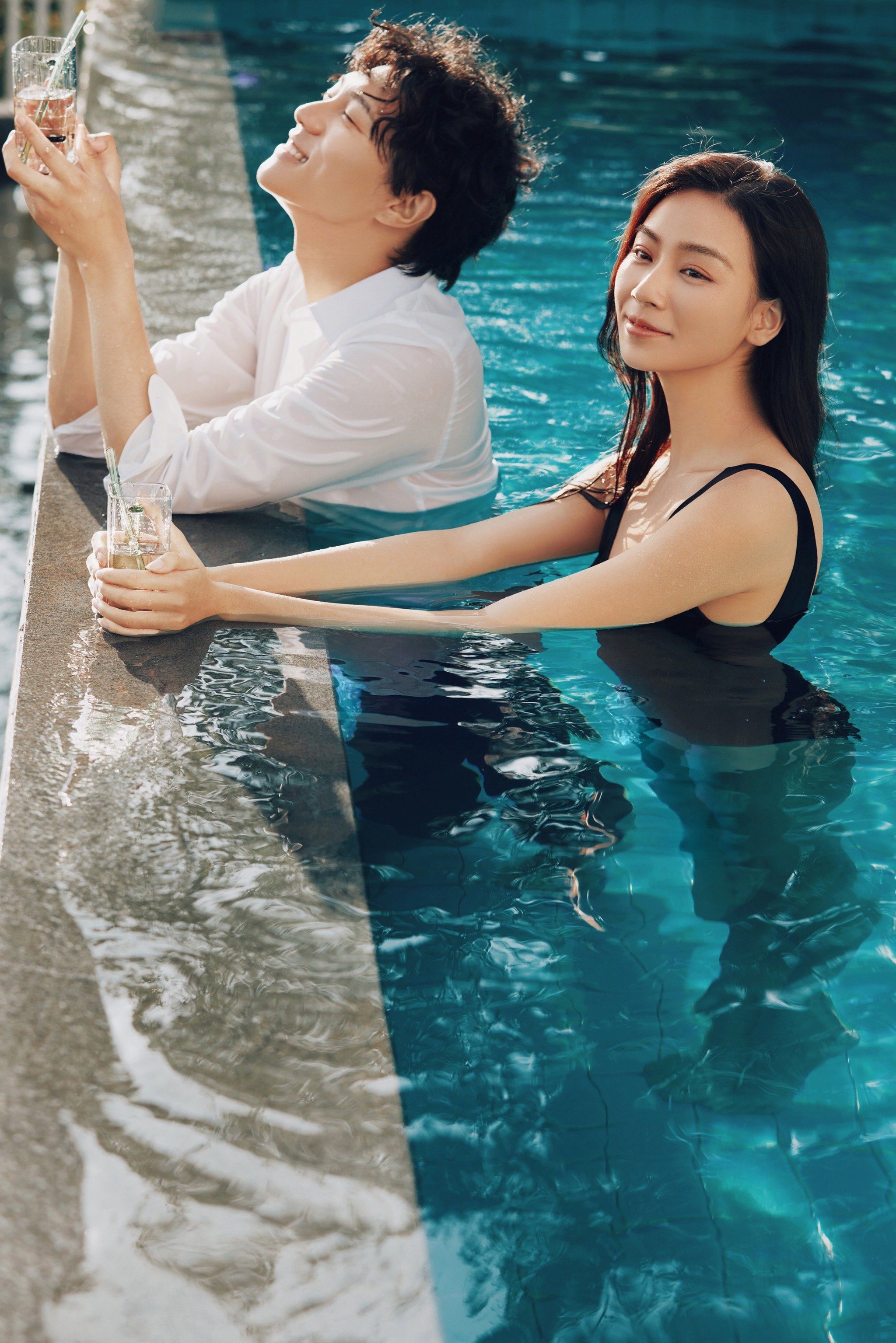 这个泳池水果party喜欢吗❓