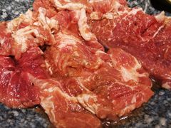 调味梅花肉-万兴佳烤肉·长白山老味道(东岸里店)