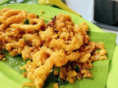 咸蛋黄鱿鱼-明记烧鱼美味店