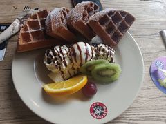 水果冰淇淋松饼-漫咖啡 (CCPAPK创意港店)