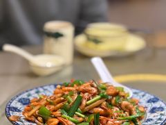 韭菜炒河虾-生态苑农庄(十里画廊遇龙河店)