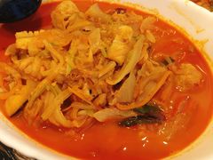 海鲜辣汤面-桃园中华料理炸酱面(燕儿岛路店)